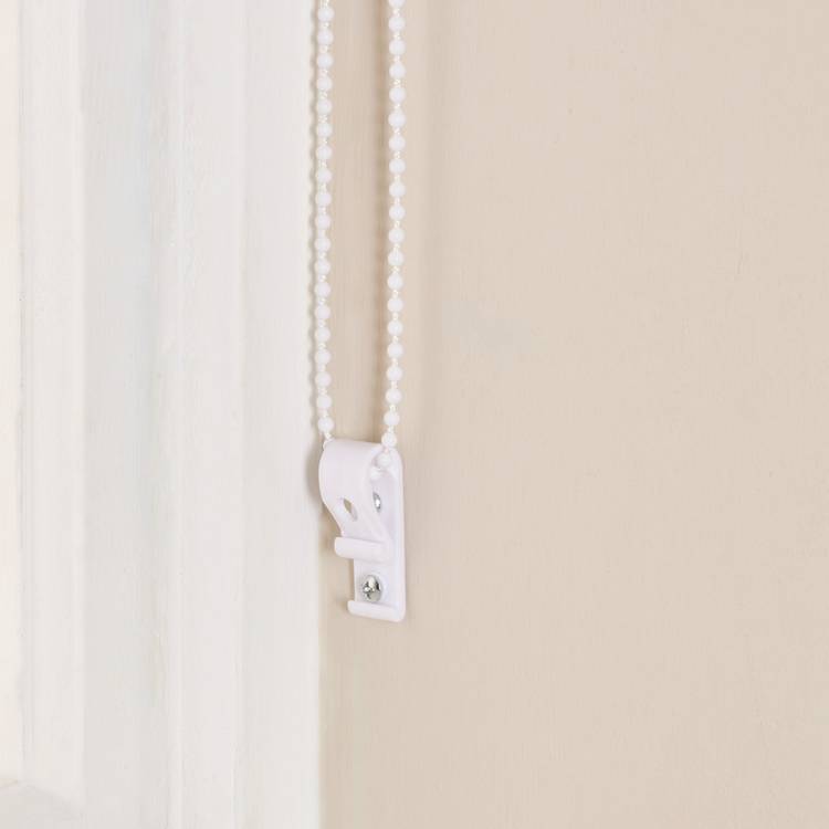 Argos Home check blackout roller blind green 90cm, imported from the UK