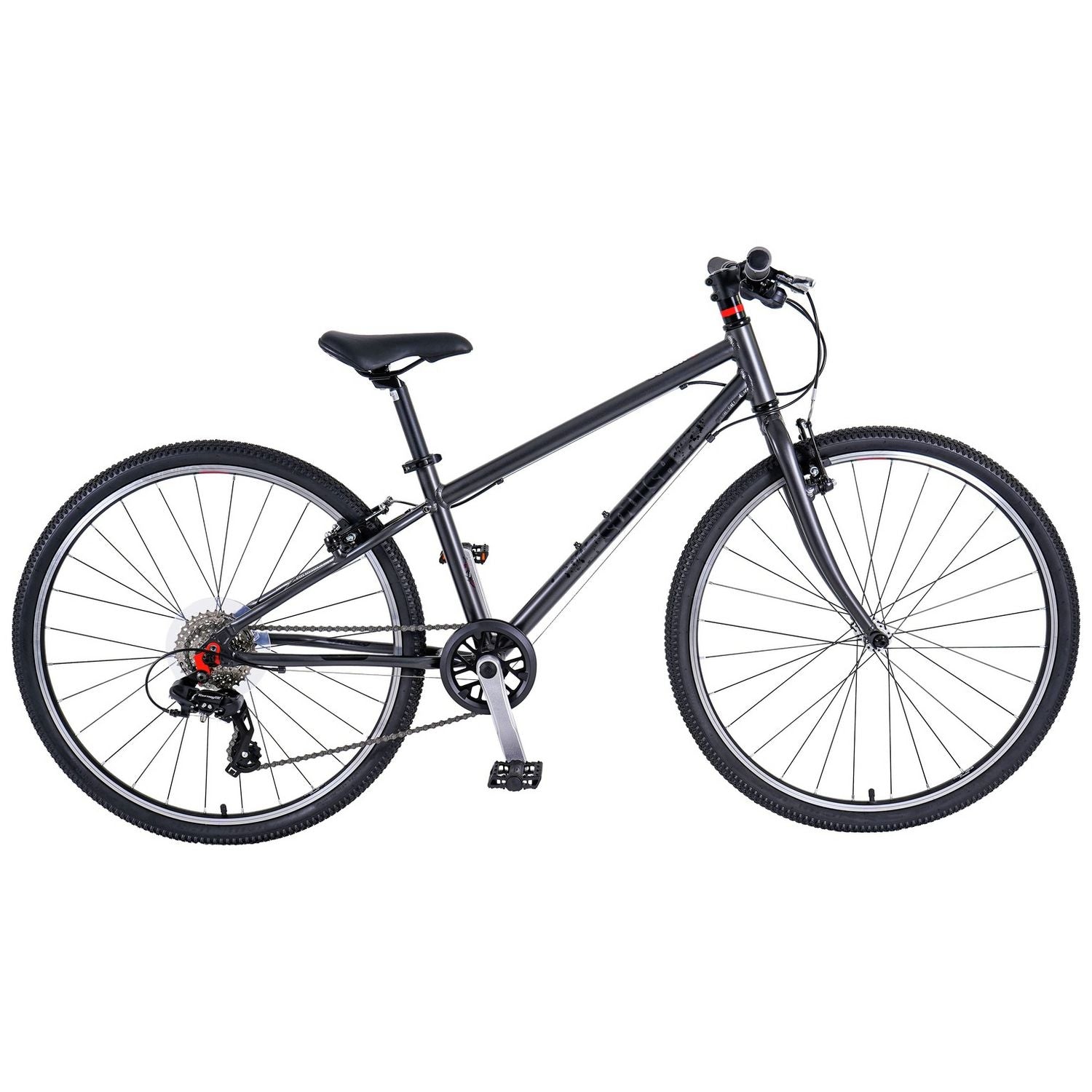 Squish 26 inch lightweight kids bike in Dark Grey, UK version