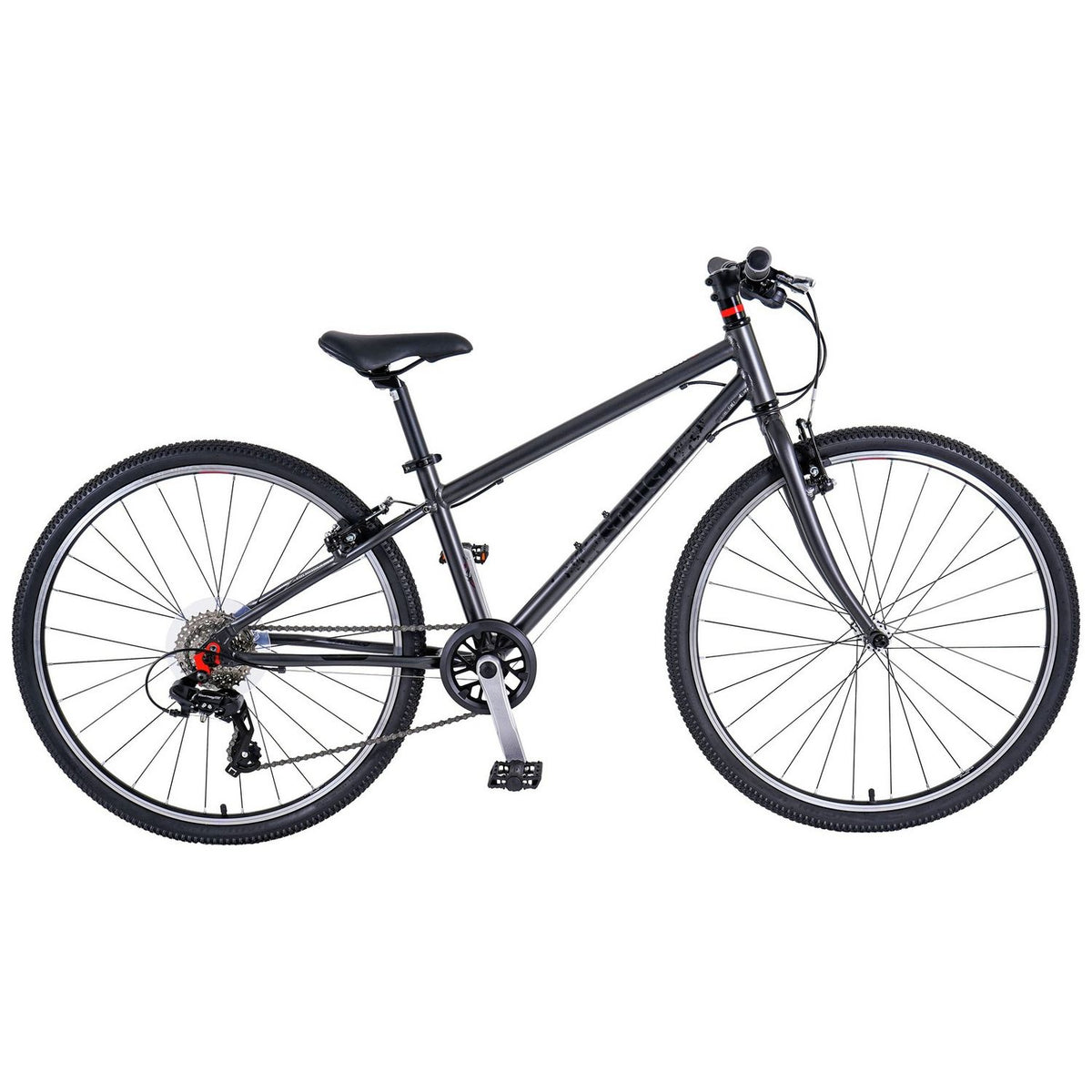 Squish 26 inch lightweight kids bike in Dark Grey, UK version
