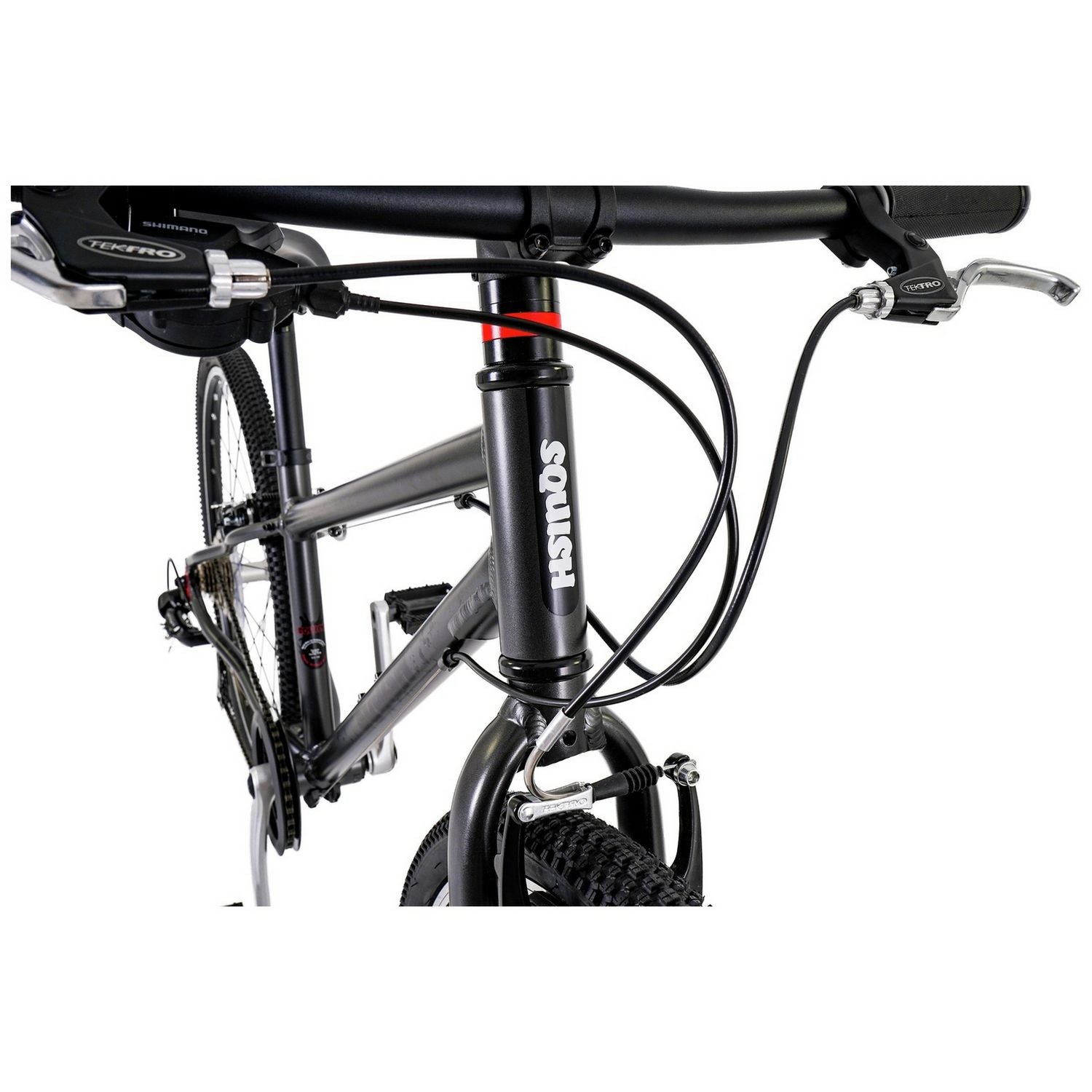 Squish 26 inch lightweight kids bike in Dark Grey, UK version