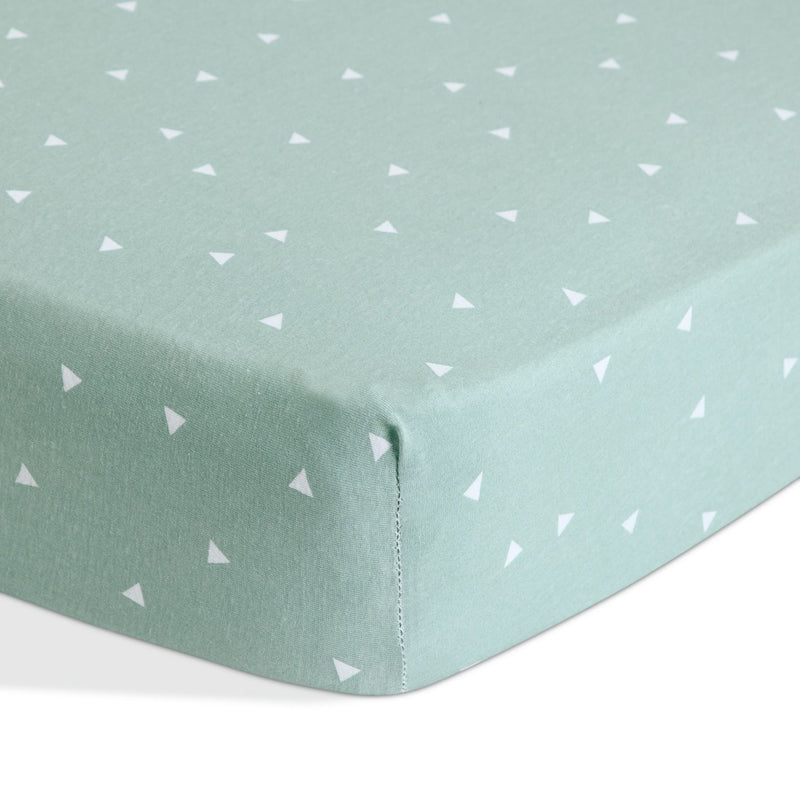 Habitat Cotton Little Dino Nursery Fitted Sheet - Cot Bed