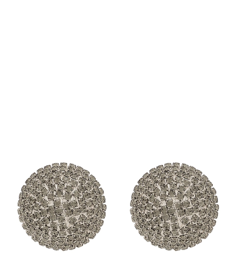 Dolce&Gabbana crystal-embellished clip-on earrings, UK version