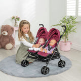 Baby Chic Celuna twin doll stroller, UK version