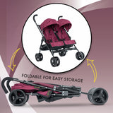 Baby Chic Celuna twin doll stroller, UK version