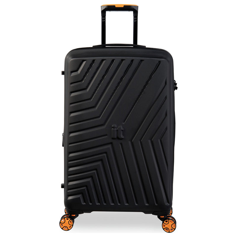 it Luggage Expandable 8 Wheel Hard Suitcase - Medium, Black