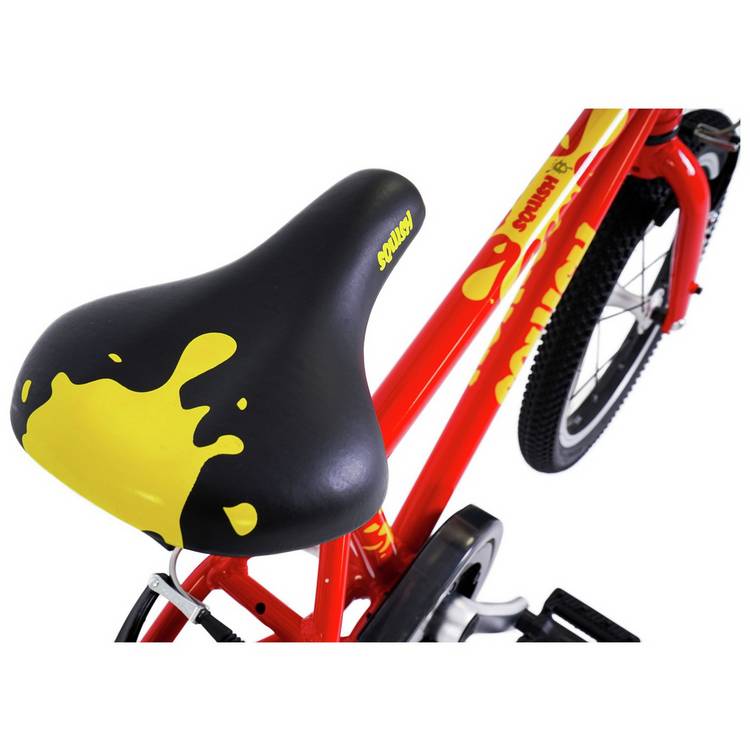 Squish 16 inch kids bike in red, imported from the UK