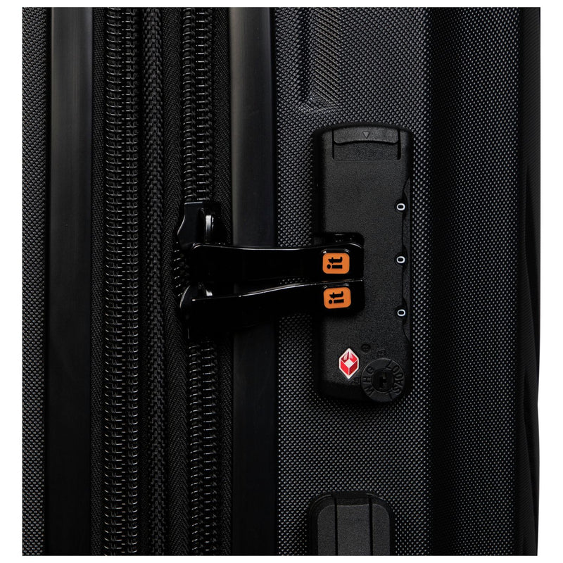 it Luggage hard suitcase XXL black, imported from the UK