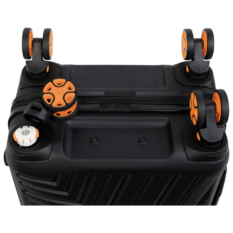 it Luggage hard suitcase XXL black, imported from the UK