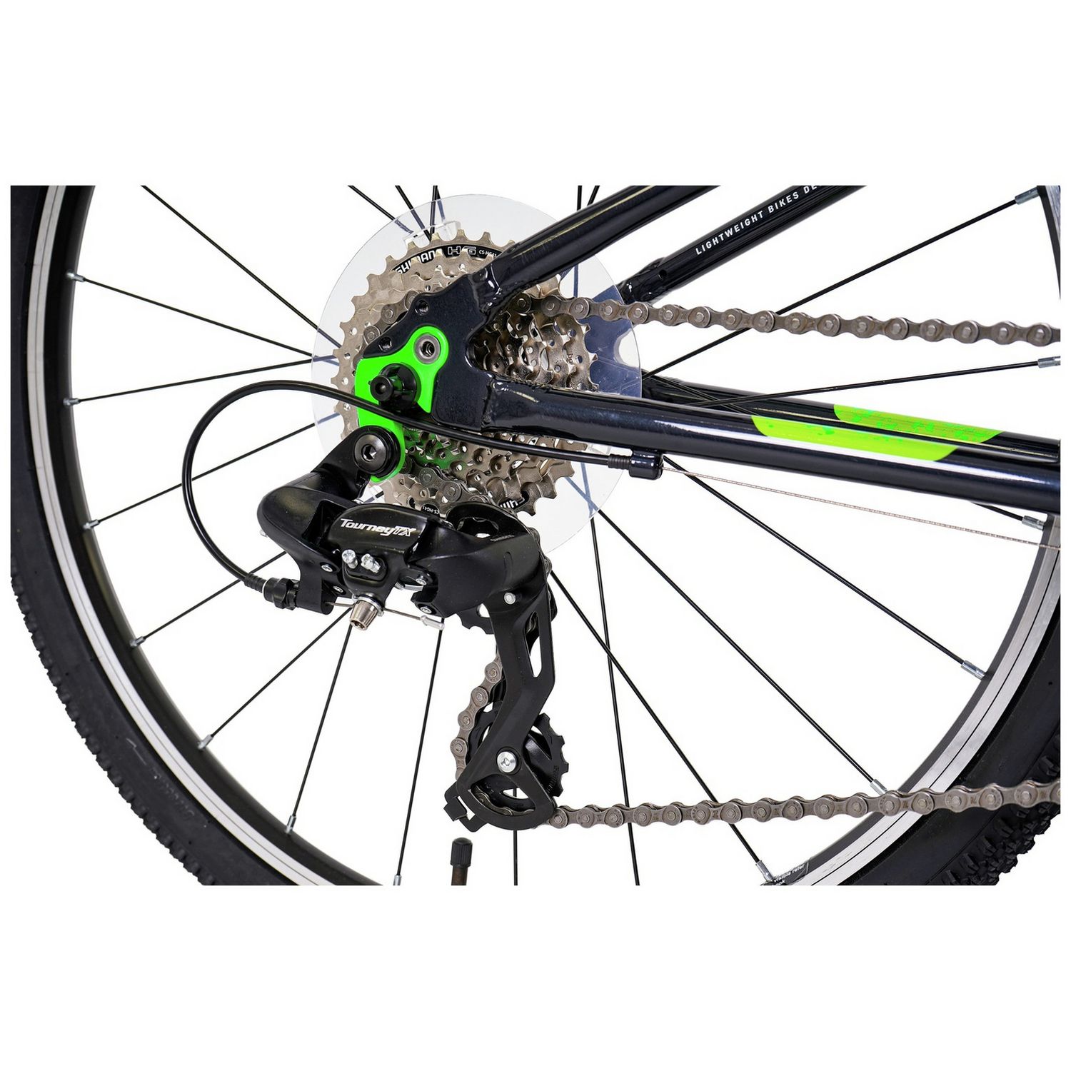 Squish 24 inch lightweight kids bike dark grey (British brand)