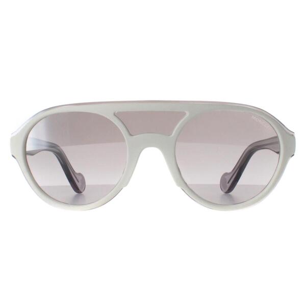Moncler ML0052 white unisex sunglasses, UK version