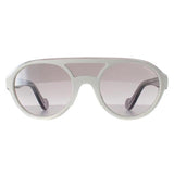 Moncler ML0052 white unisex sunglasses, UK version