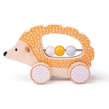 Bigjigs Toys Wooden Push Along Hedgehog GOODS Superdrug   