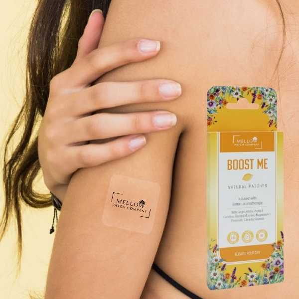Mellow Patch Boost Me Natural Topical Patch 18 Patches, UK version