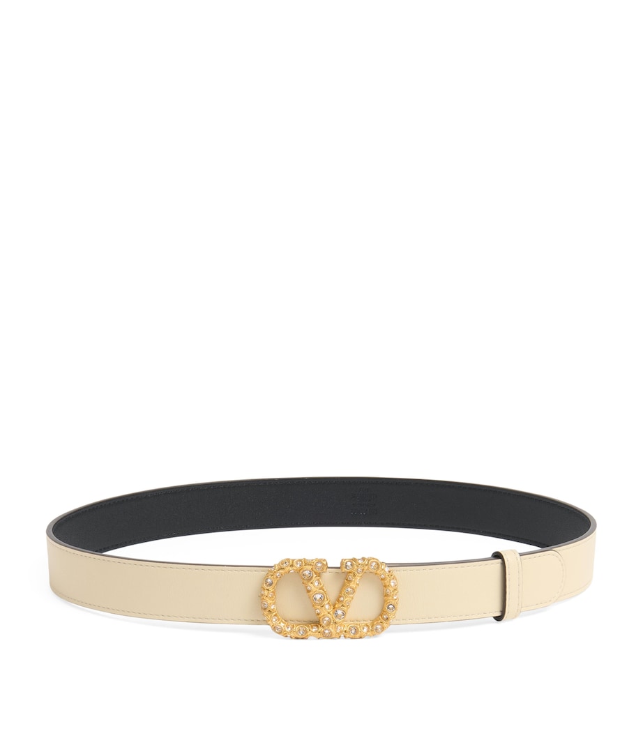 Valentino Garavani VLogo Signature belt 3cm, imported from the UK