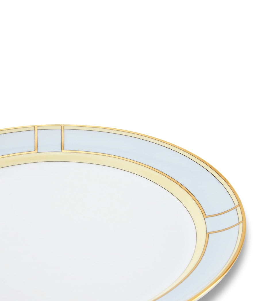 GINORI 1735 porcelain Celeste side plate 24cm, UK version