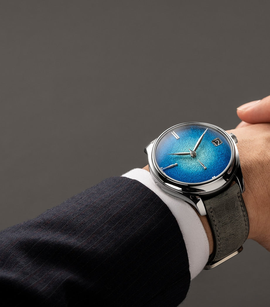 H. Moser & Cie Endeavour Perpetual Calendar Watch 42mm, imported from the UK