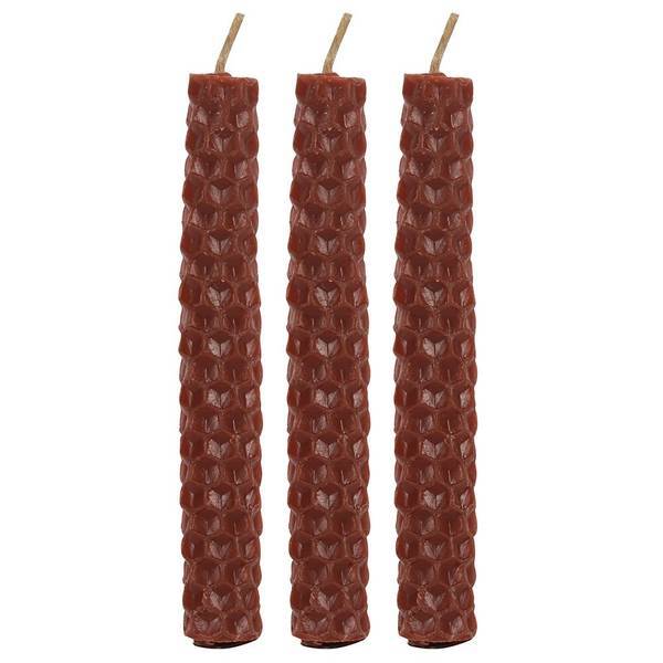 Something Different beeswax candles pack of 6 11cm - British product