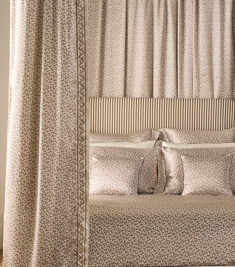 Gingerlily Silk Fern King Duvet Cover 220cm x 225cm, UK version
