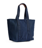 Becco Bags tote bag with hook-and-loop patches, imported from the UK