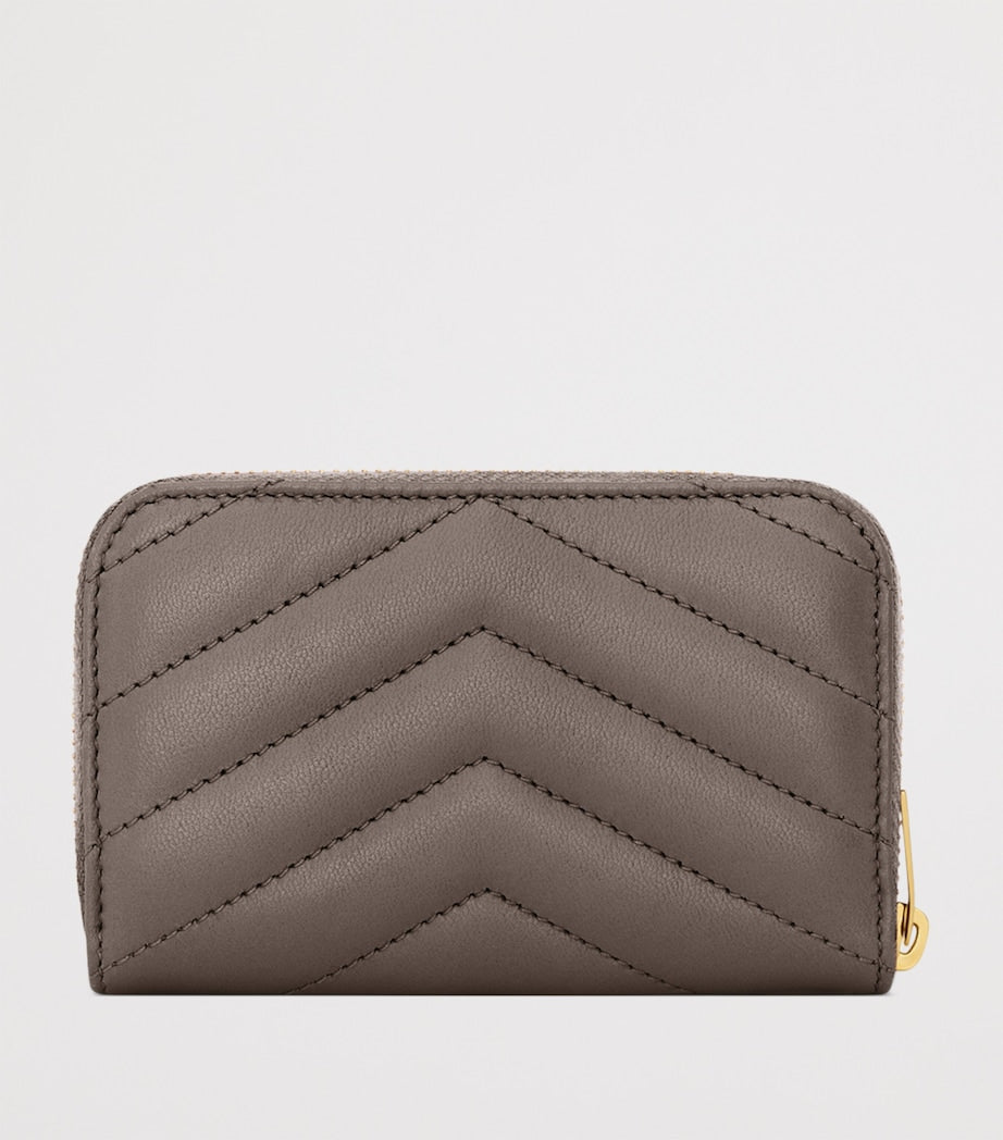 Saint Laurent Cassandre Matelassé leather wallet, UK version