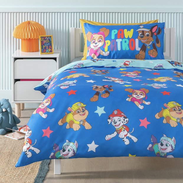 Paw Patrol toddler Chase bedding set, imported from the UK