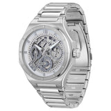 HUGO Grail Skeleton watch silver dial stainless steel bracelet - British product