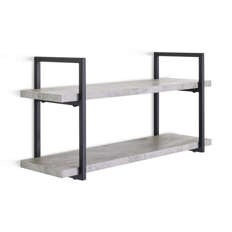 Habitat Nomad wall shelf grey 60cm, UK version