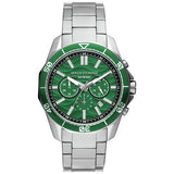 Armani Exchange men's green stainless steel watch - British product