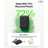 Belkin 20W 10000mAh portable power bank with display - black (British brand)