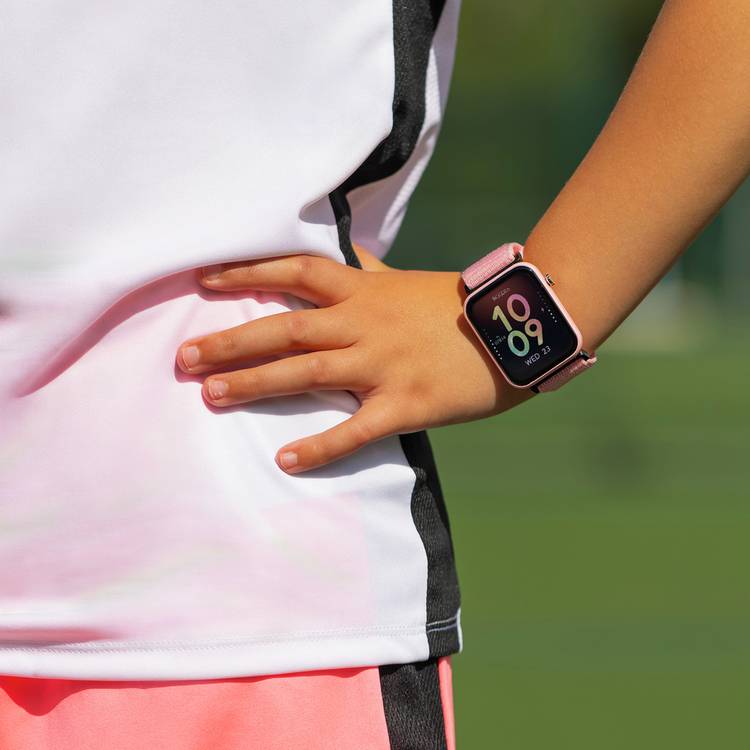Tikkers Series 13 kids smartwatch in pink (British brand)