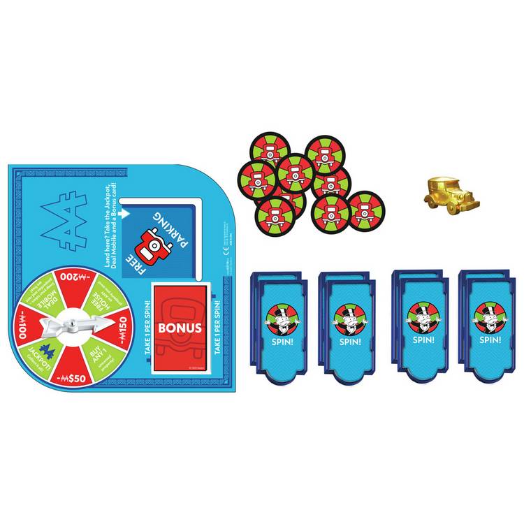 Hasbro Monopoly Free Parking Jackpot expansion game, UK version