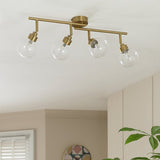Argos Home brass four-light spotlight bar, UK version