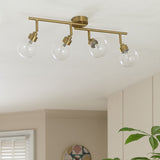 Argos Home brass four-light spotlight bar, UK version