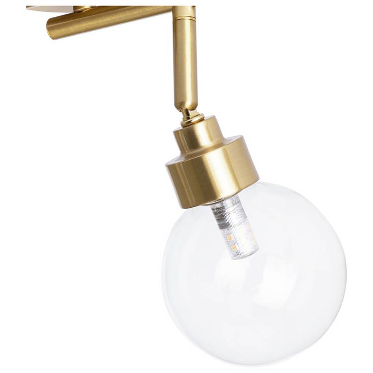 Argos Home brass four-light spotlight bar, UK version