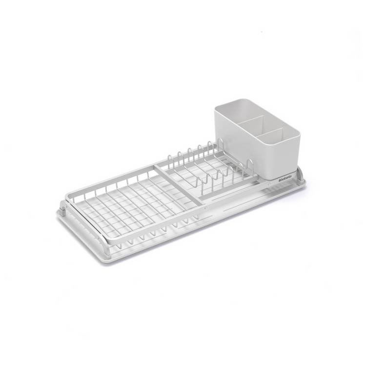 Brabantia compact dish drying rack light grey, UK version