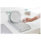 Brabantia compact dish drying rack light grey, UK version