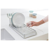 Brabantia compact dish drying rack light grey, UK version