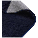 Habitat navy short pile rug 150x80cm - British product