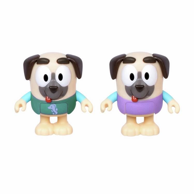 Bluey splash park figures 4-pack 6 cm, imported from the UK