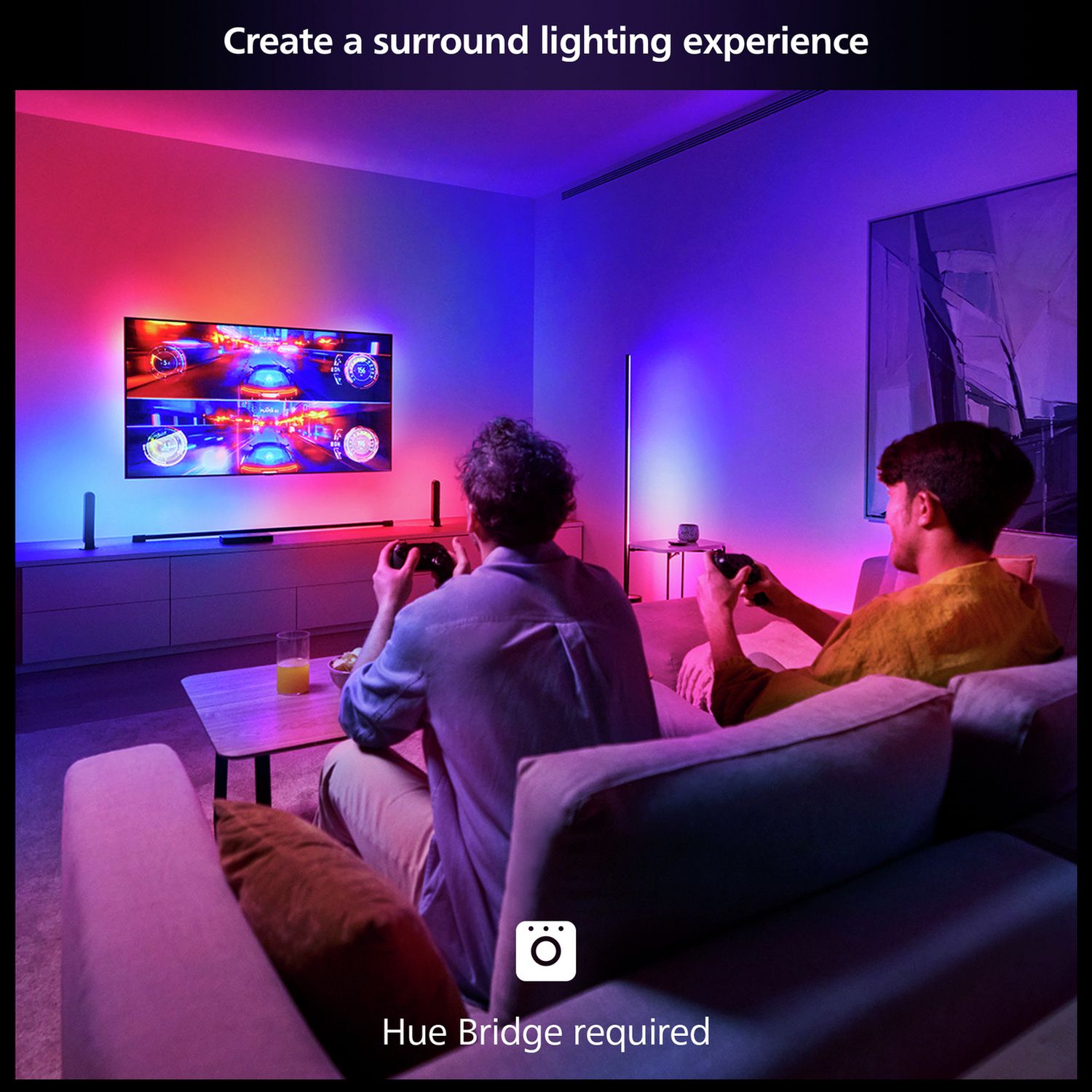 Philips Hue Smart HDMI Sync Box 8K, imported from the UK
