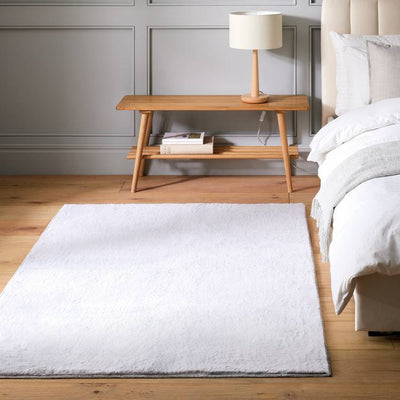Argos Habitat Cosy Soft Dove Grey Short Pile Rug - 150x80cm- Buy online at McGrocer
