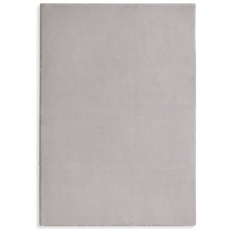 Habitat dove grey short pile rug 150x80cm, imported from the UK