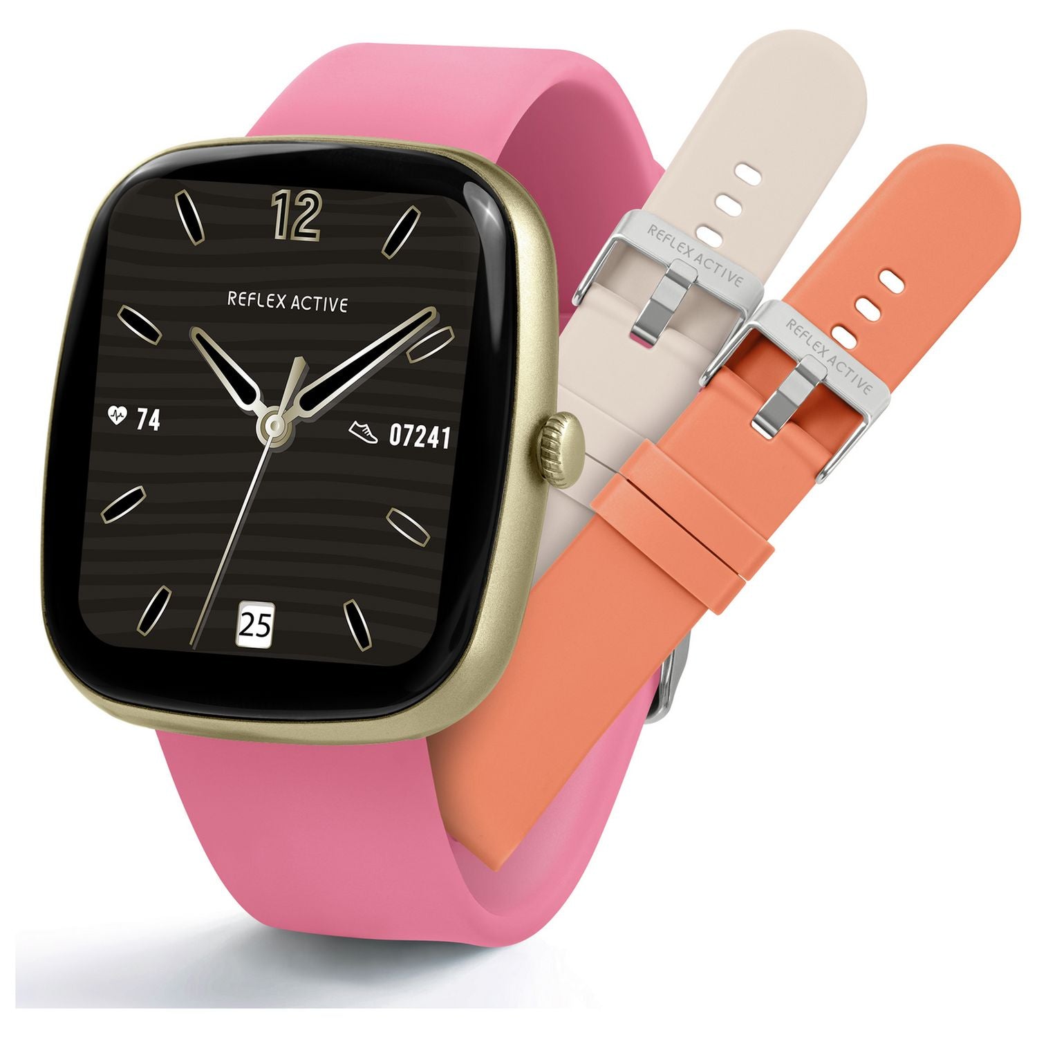 Reflex Active interchangeable strap calling smartwatch (British brand)