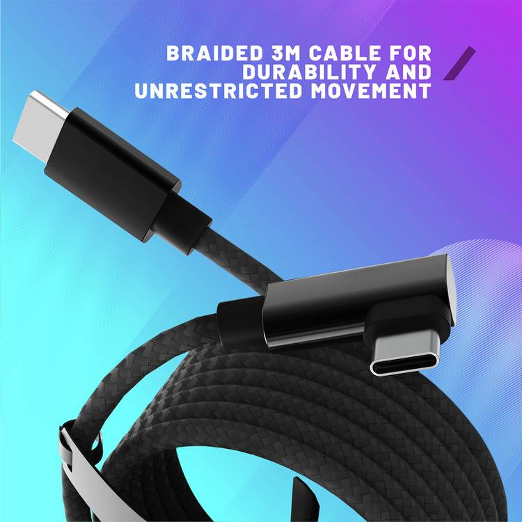 STEALTH USB-C link cable braided 3m - British product