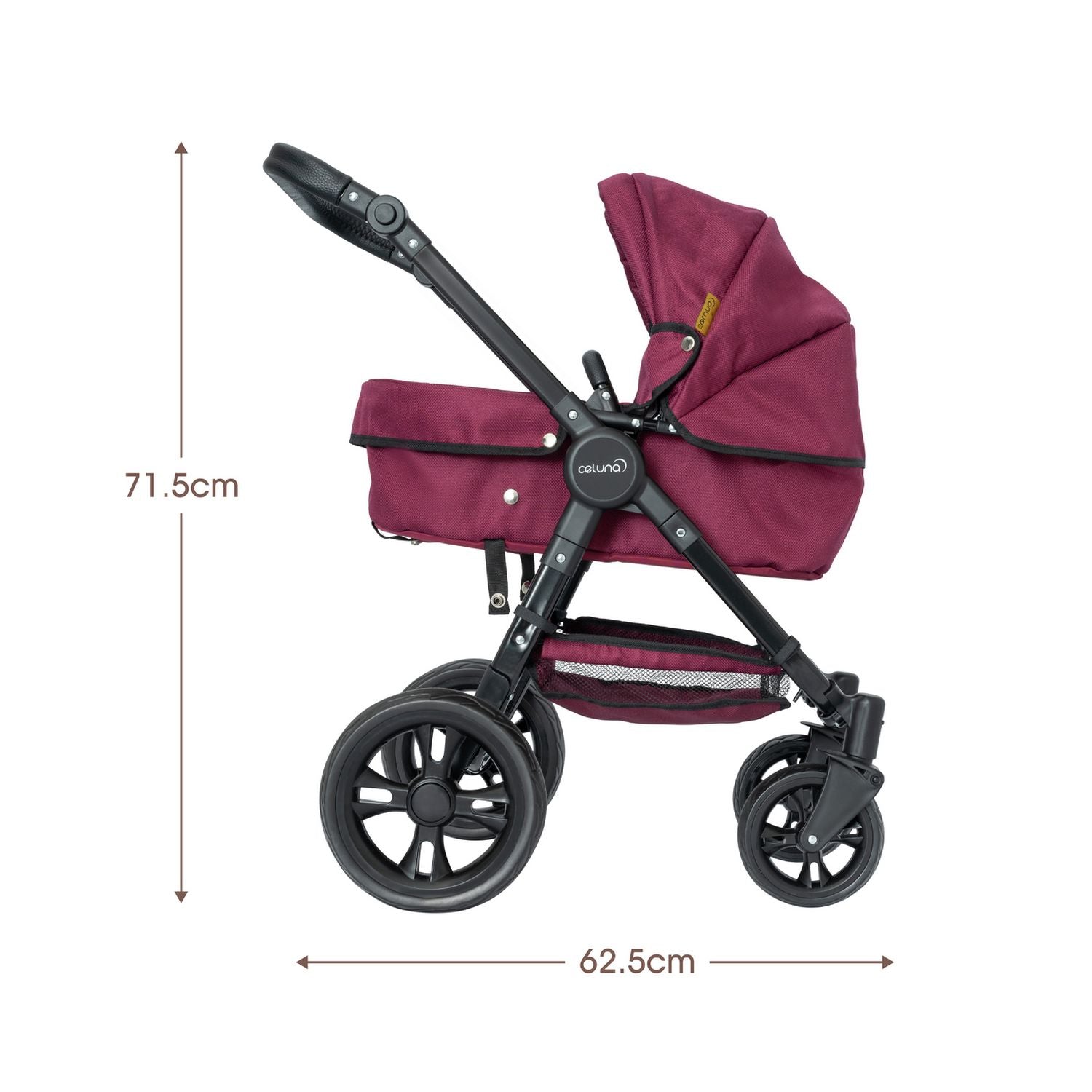 Baby Chic Celuna doll pram system, UK version
