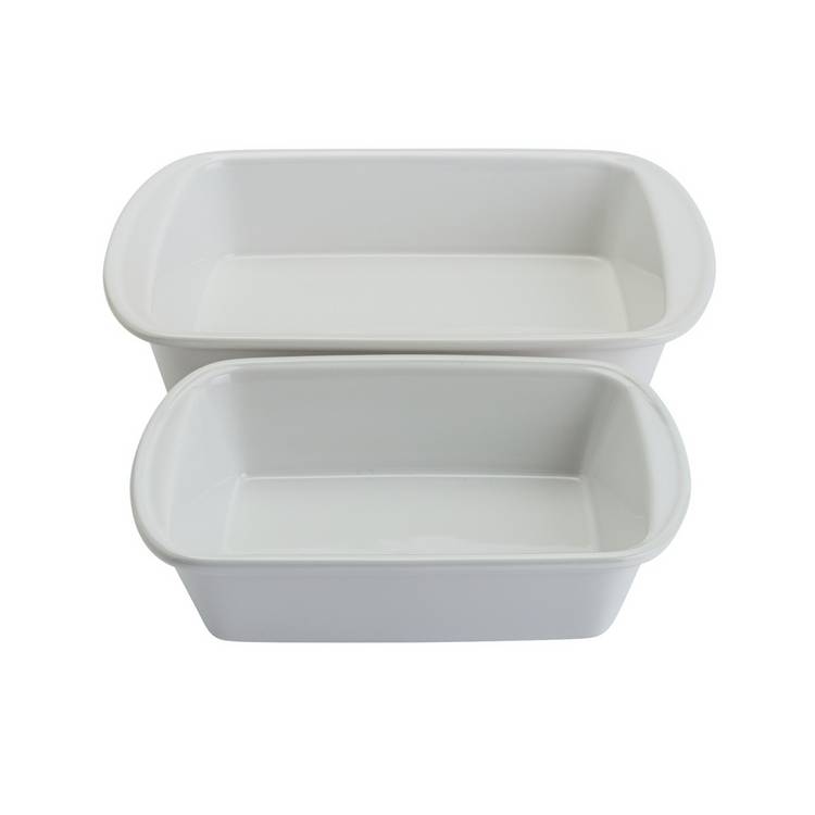 Argos Home large and medium ceramic roasters set of 2, UK version