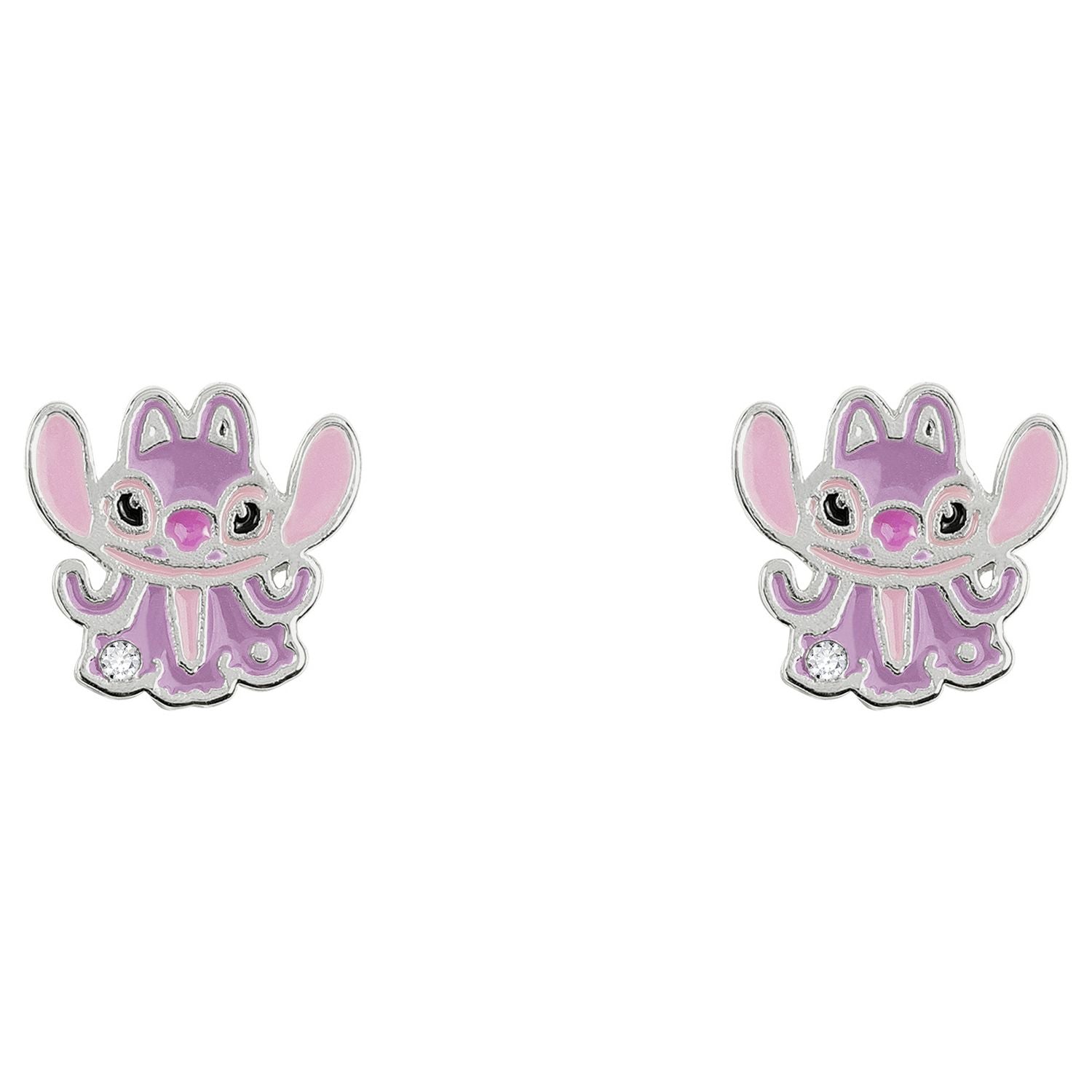 Disney cubic zirconia Angel stud earrings 10.6mm - British product