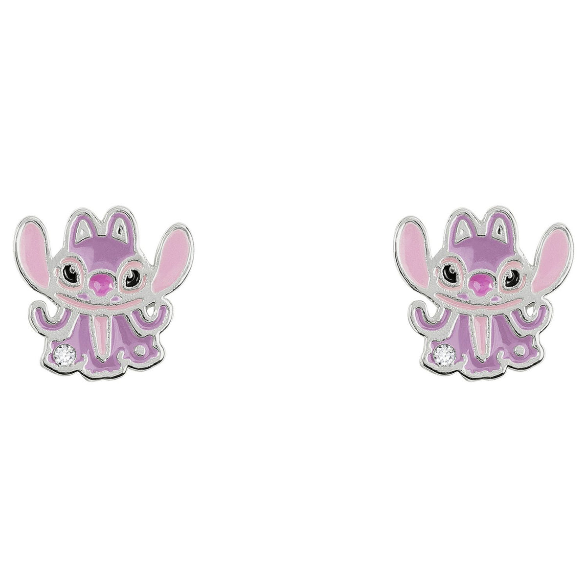 Disney cubic zirconia Angel stud earrings 10.6mm - British product