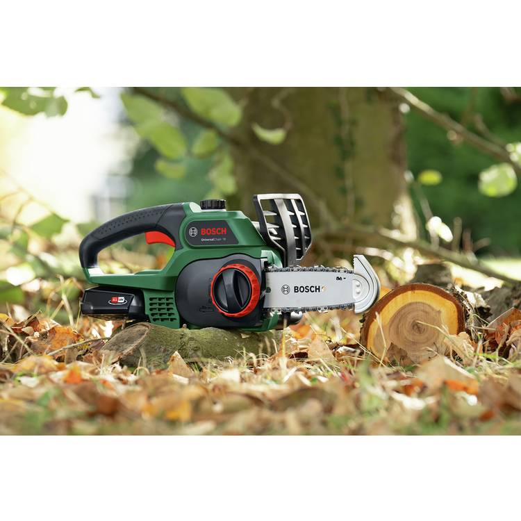 Bosch cordless chainsaw Universal Chain 18, imported from the UK