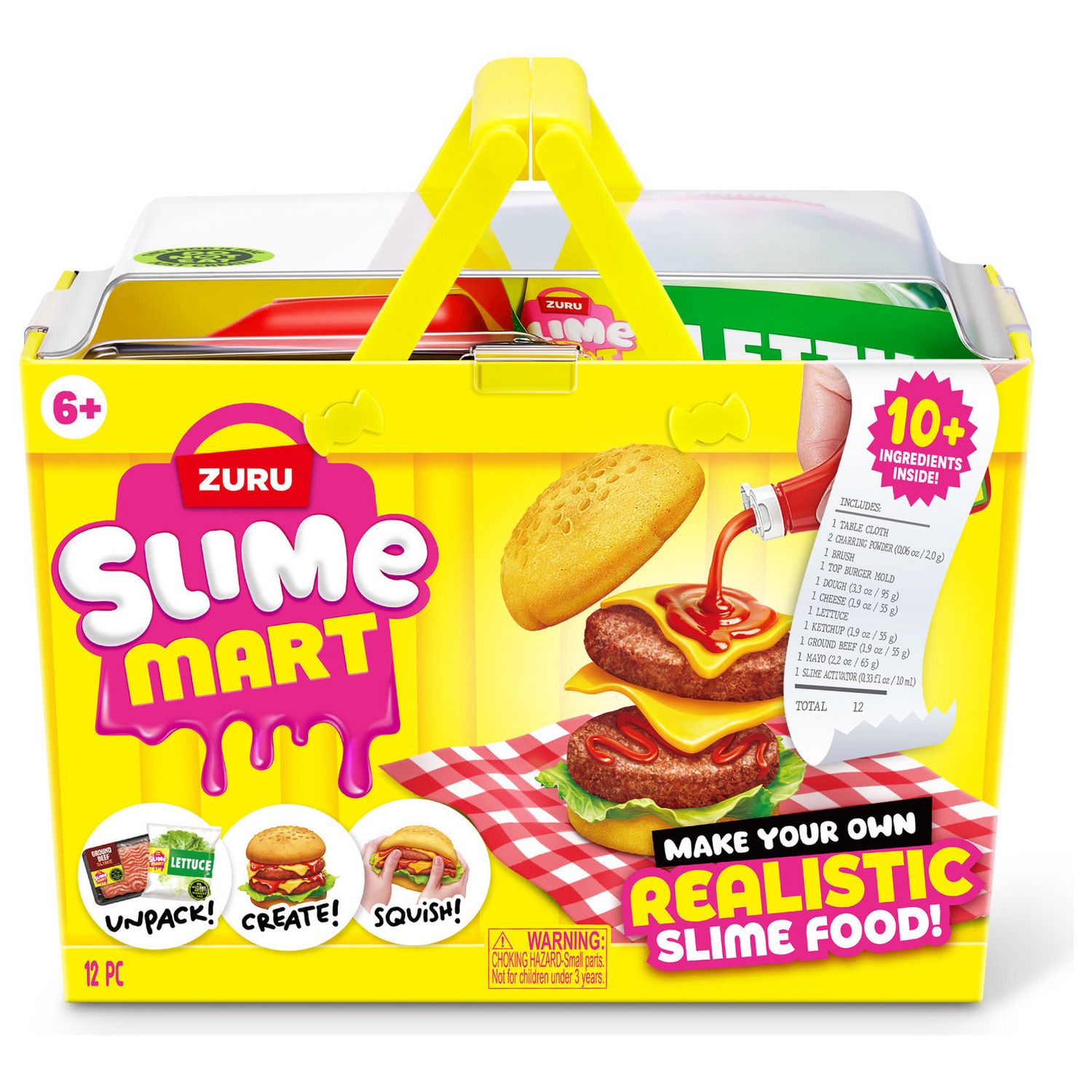 Zuru Slime Mart DIY slime kit small basket, UK version